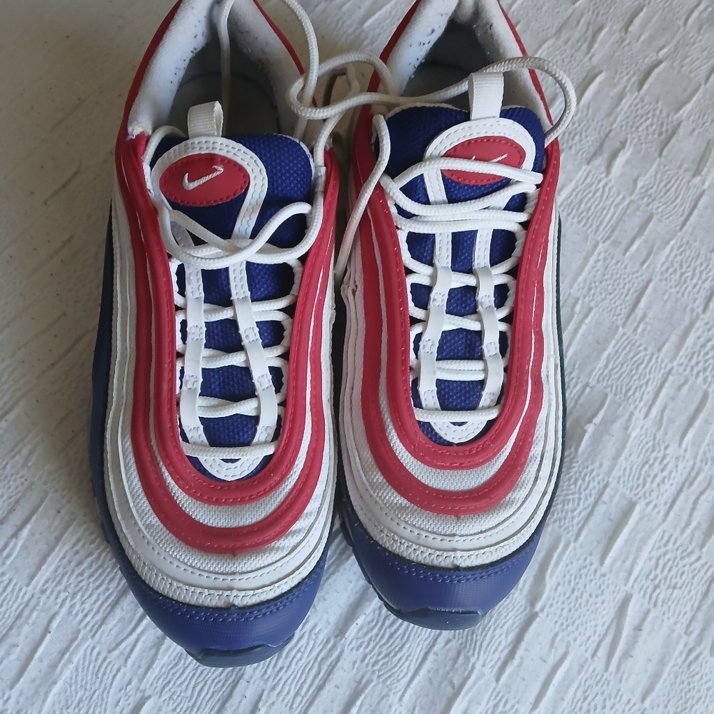 Nike Kids' Red, White, and Blue Sneakers